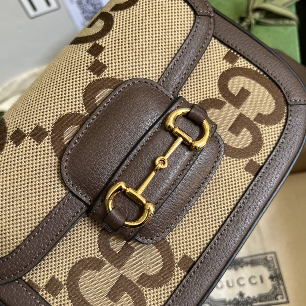 Gucci Horsebit 1955 Jumbo GG Mini Crossbody Bag 658574 Replica