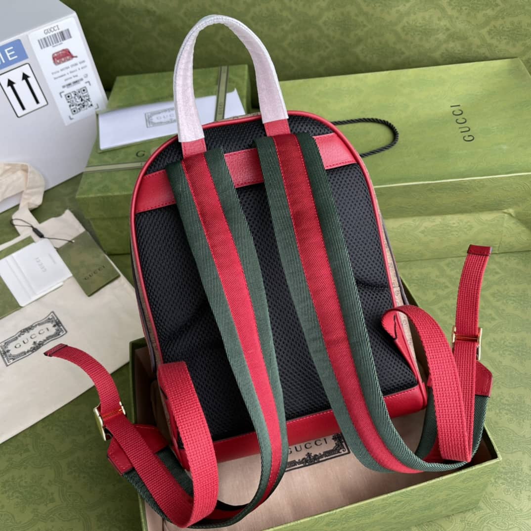 Gucci Doraemon x Gucci Small GG Canvas Backpack Replica 647816