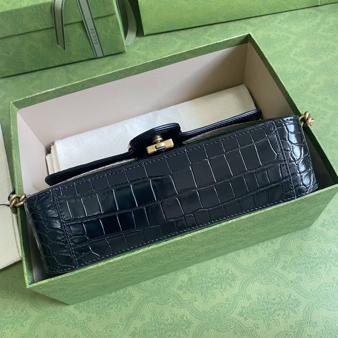 Gucci Marmont GG Small matelassé Shoulder Bag Replica 443497
