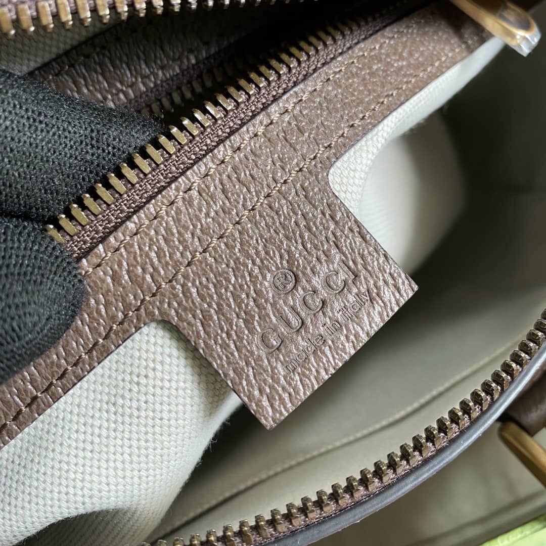 Best Replica Gucci Web GG Small Duffel Bag Replica 645017(ColaReps)