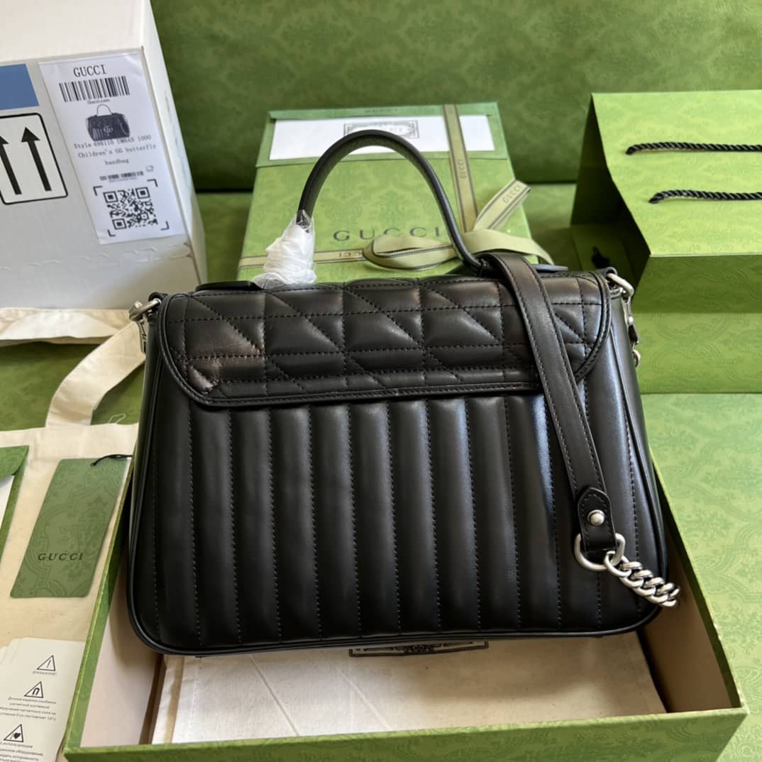 Gucci Marmont Dupe GG Small Top Handle Bag Replica 498110