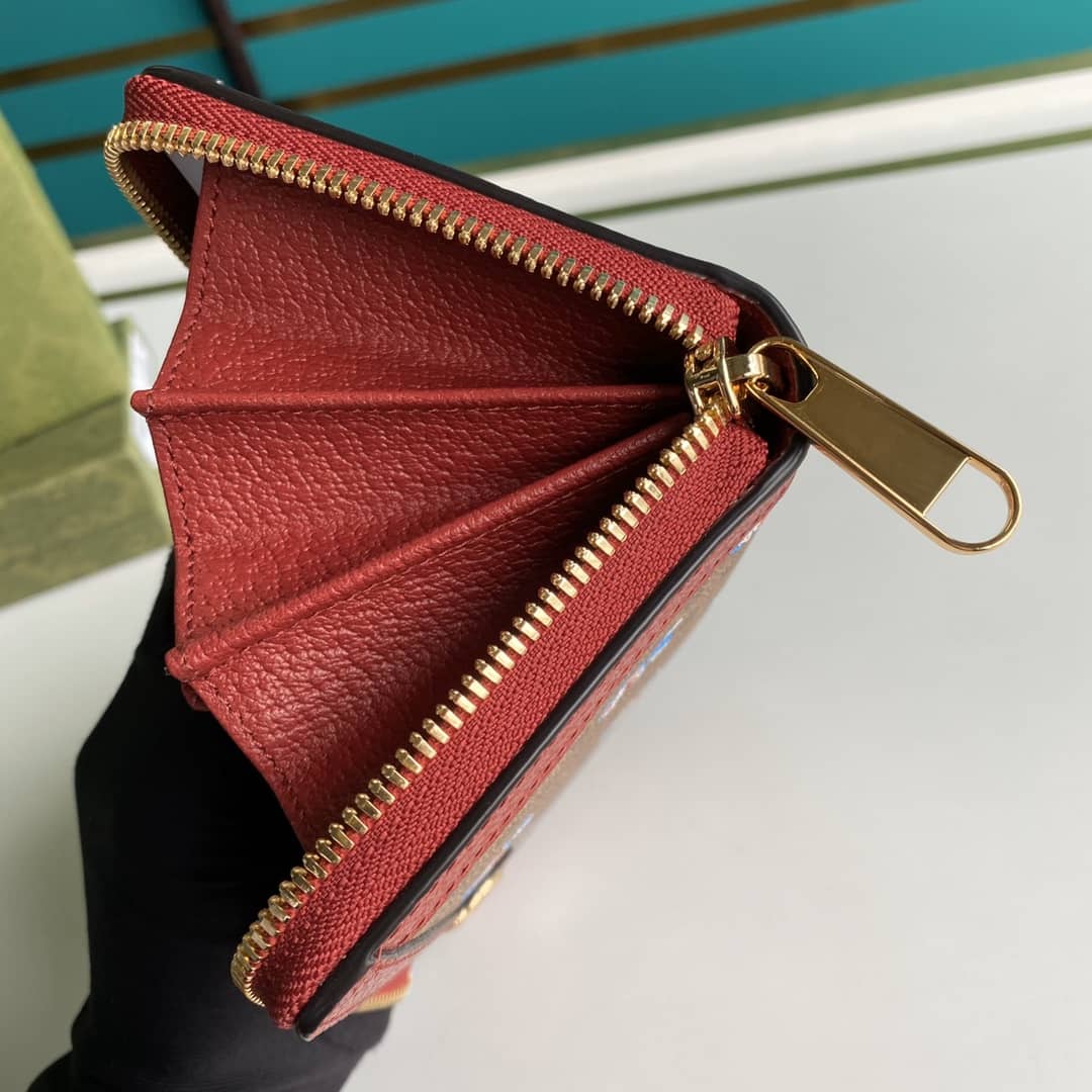 Gucci x Doraemon Zip Around Wallet Replica 647787