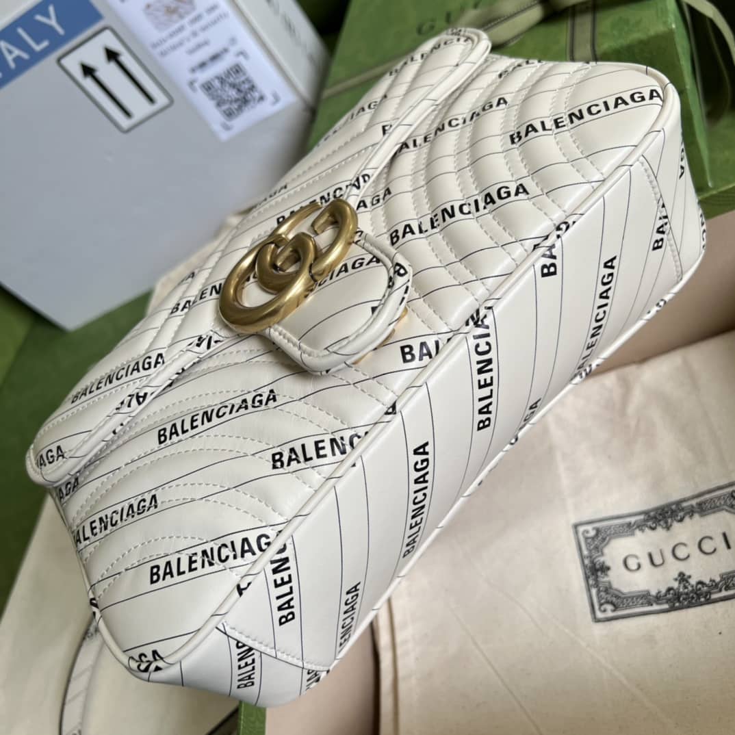 Gucci Marmont GG Small matelassé Shoulder Bag Replica 443497