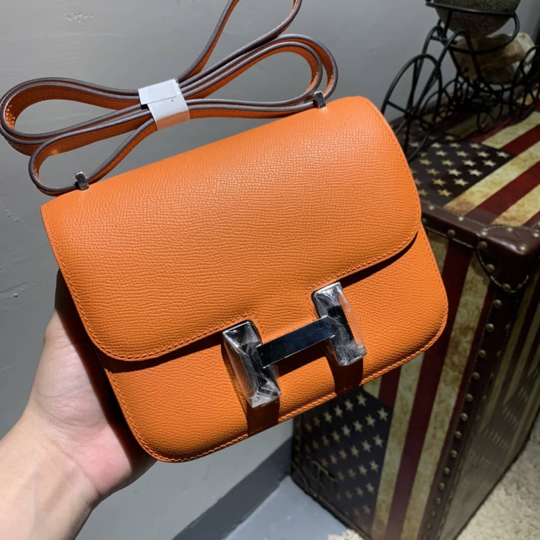 Hermes Replica Constance Bag 18CM Epsom Leather
