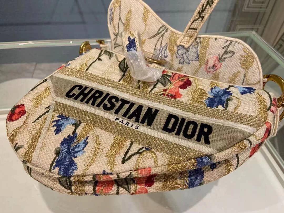 Christian Dior Oblique Saddle Belt Replica Bag