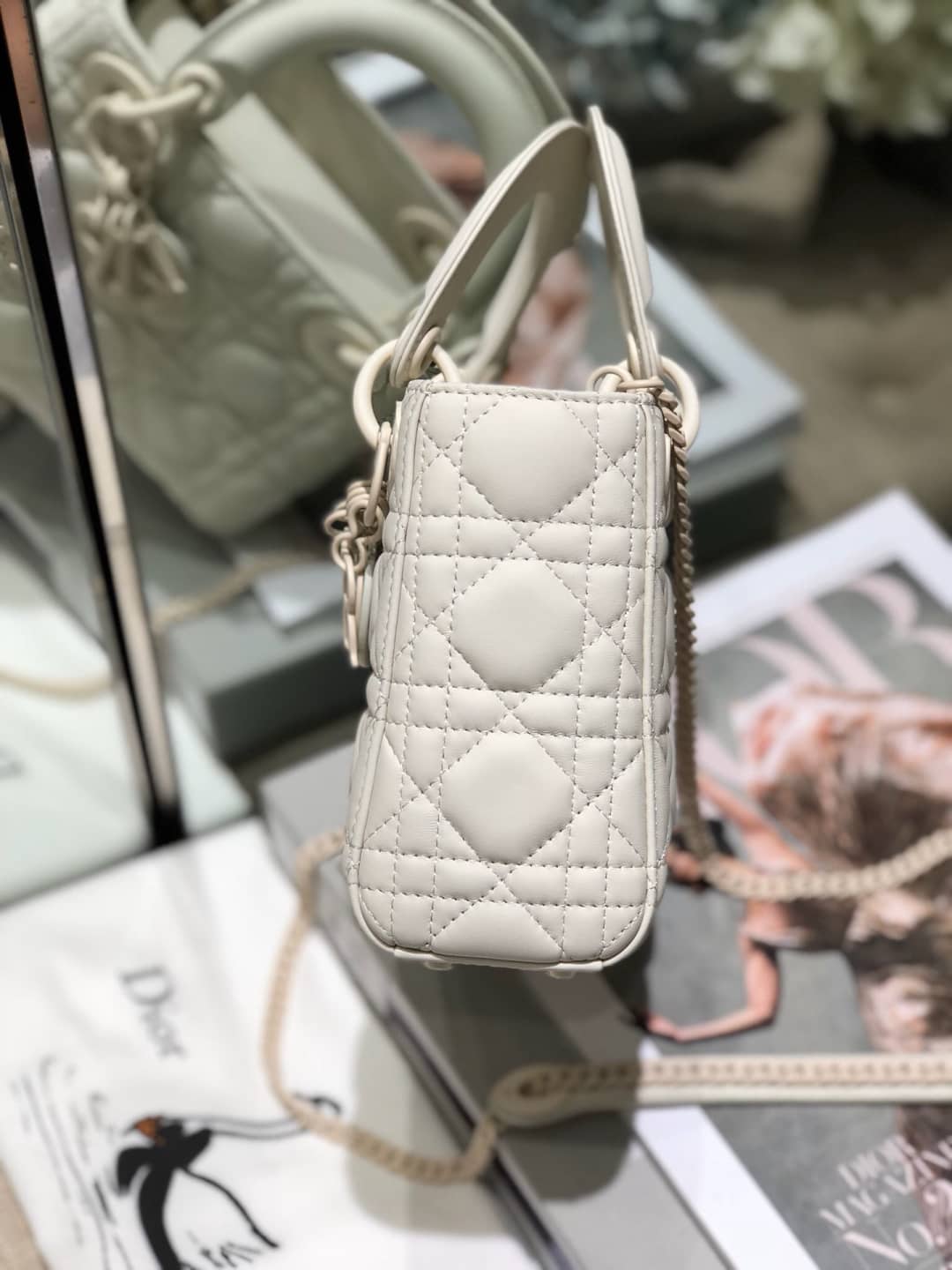 Dior Dupe Lady Dior 17CM Bag
