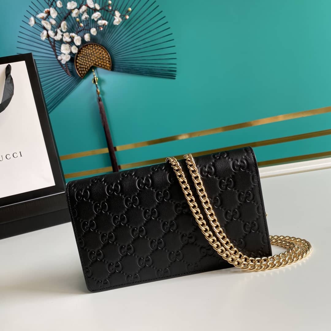 Gucci Signature Mini Crossbody Bag Replica 431408