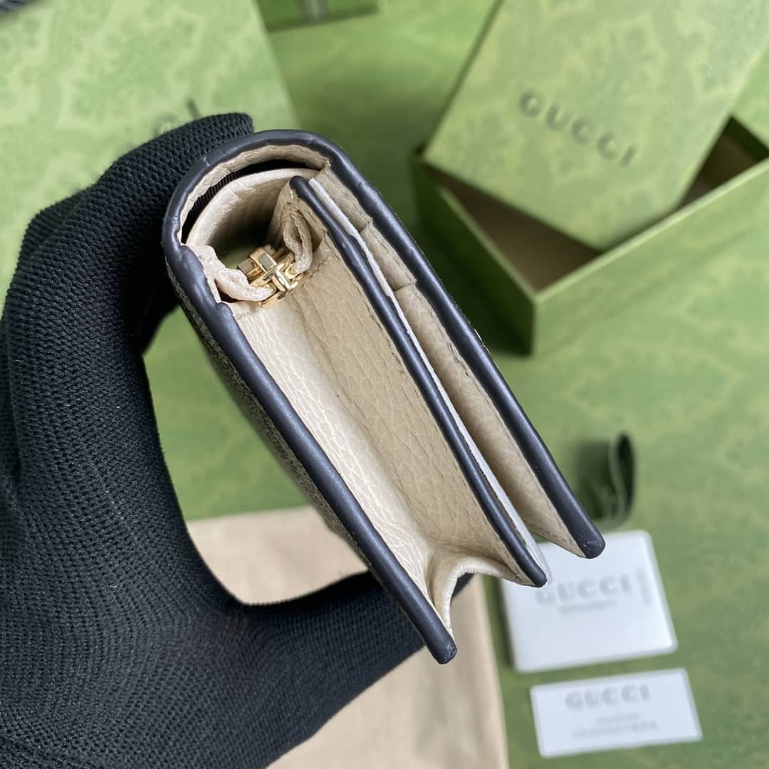 Gucci Marmont GG Card Case Wallet Replica 658610