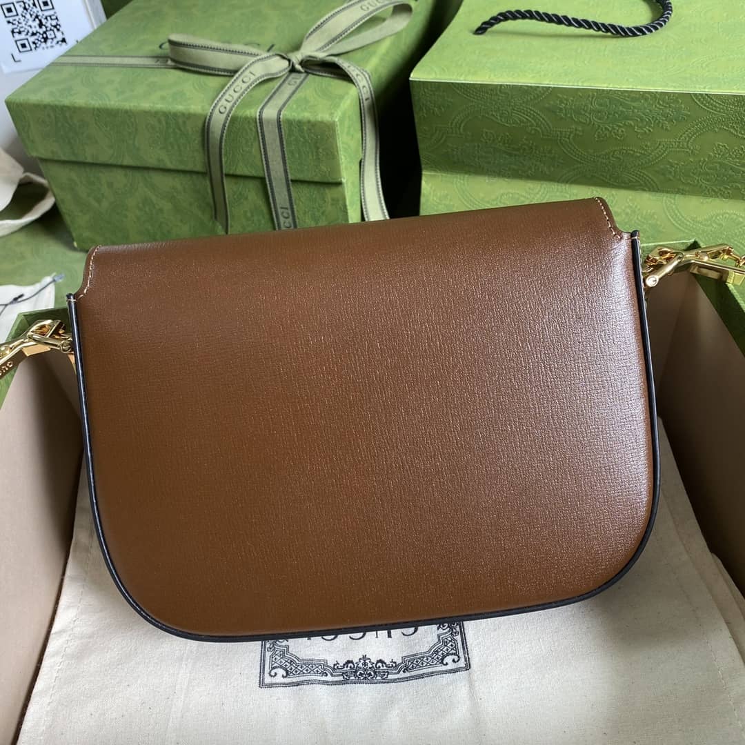 Gucci 1955 Horsebit Supreme GG Canvas Mini Shoulder Bag Replica 658574