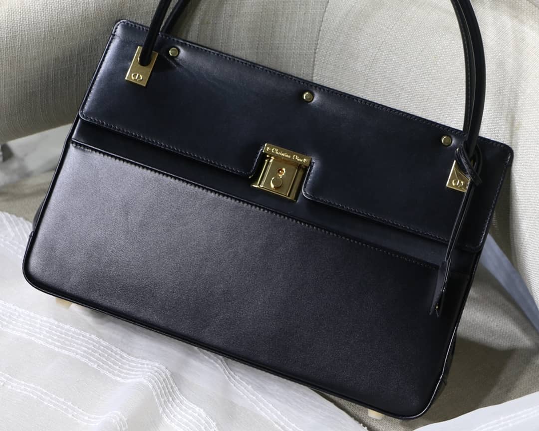 Dior Latte Smooth Calfskin Parisienne Bag
