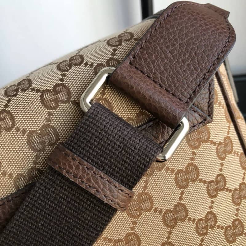 Gucci GG Guccissima Medium Canvas Crossbody Bag Replica 449172