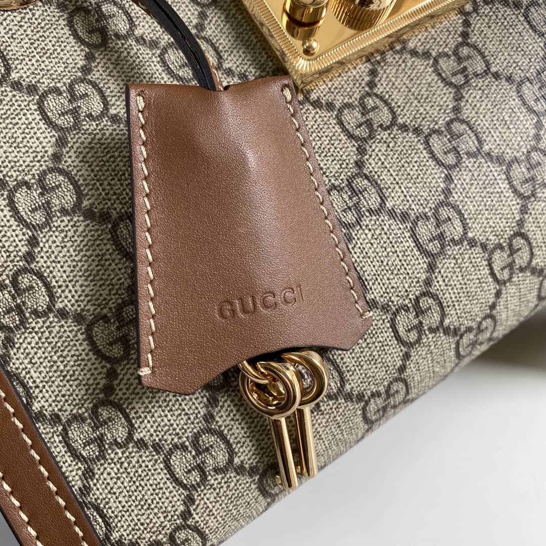 Gucci Padlock Small Berry Tote Replica 498156