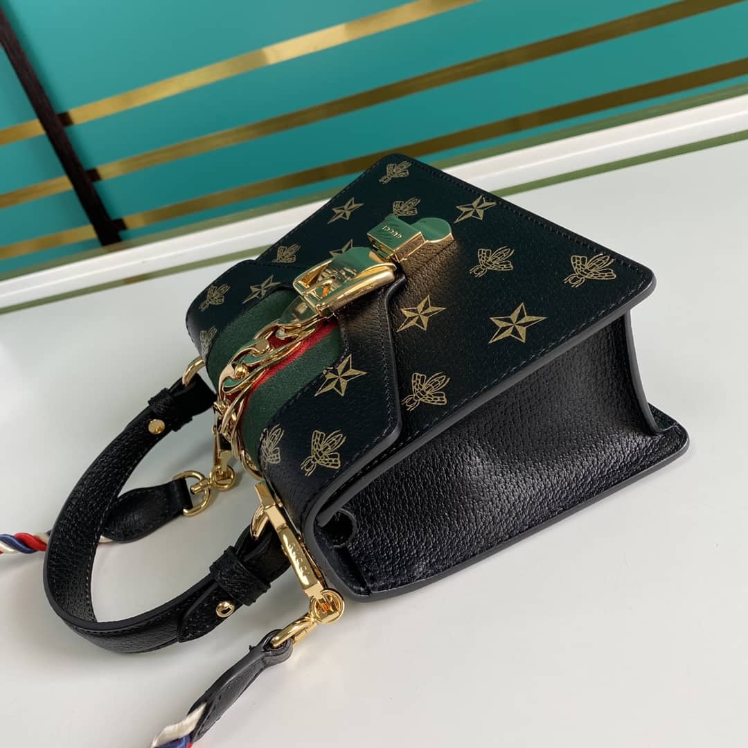 Gucci Womens Sylvie Leather Mini Bag Replica 470270