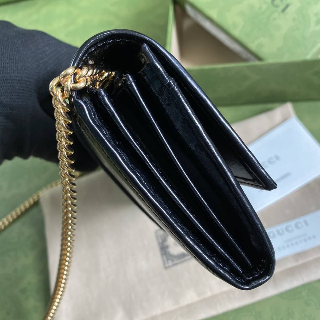 Gucci Jackie 1961 Shoulder Bag Chain Wallet Replica 652681