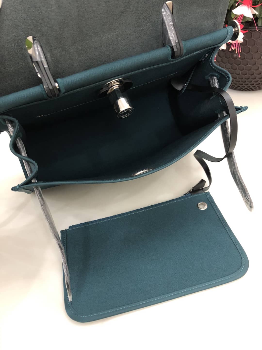 Replica Hermes Birkin Bag 31 Canvas Leather HerBag