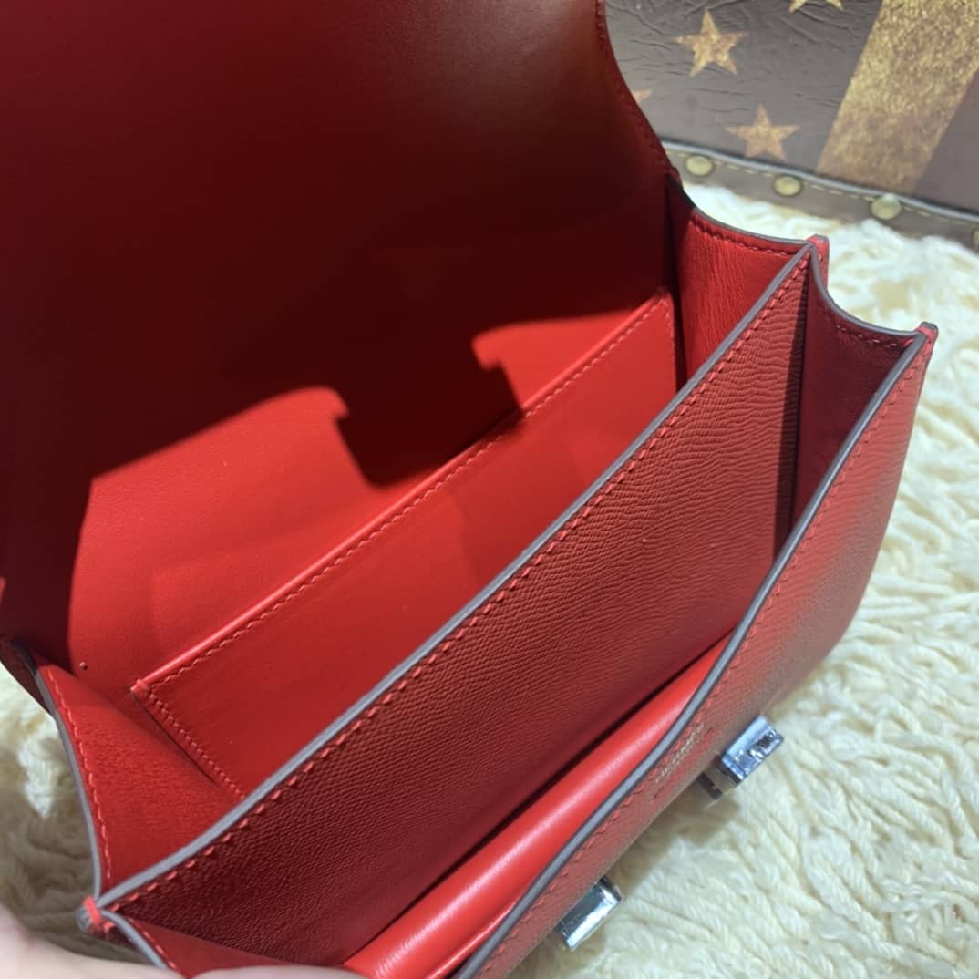 Hermes Replica Constance Bag 18CM Epsom Leather