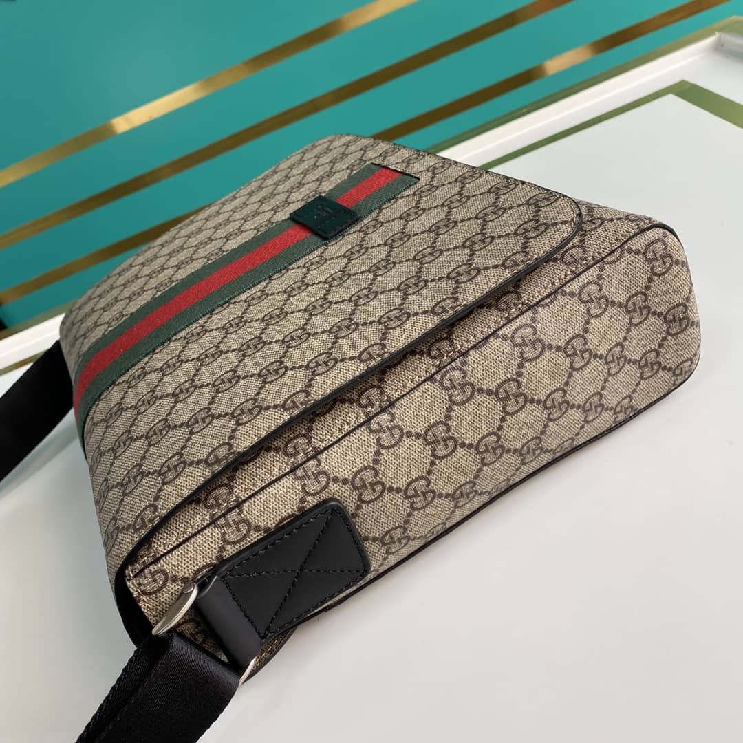 Gucci GG Supreme Messenger Shoulder Bag Replica 475432