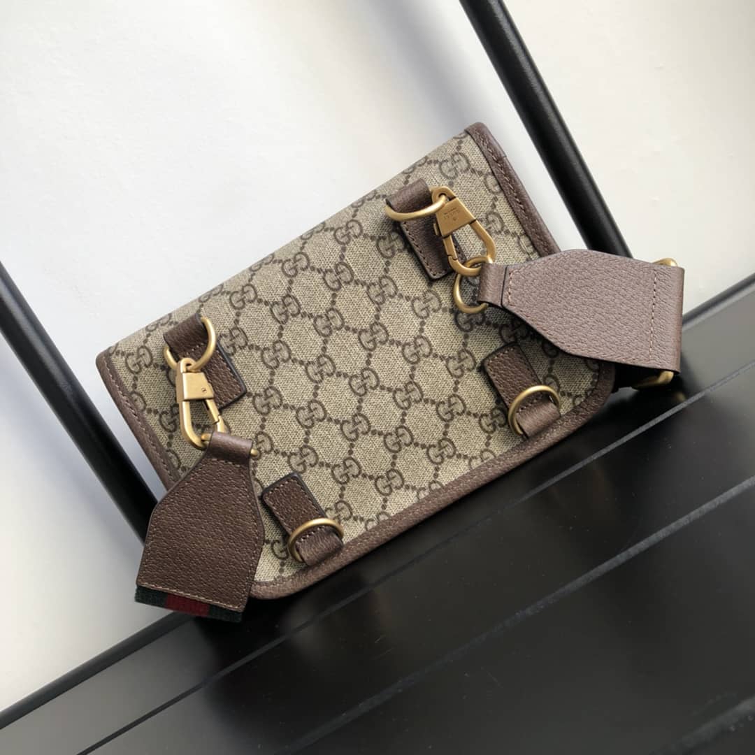 Gucci Guccitotem Web GG Supreme Messenger Bag Replica 489617