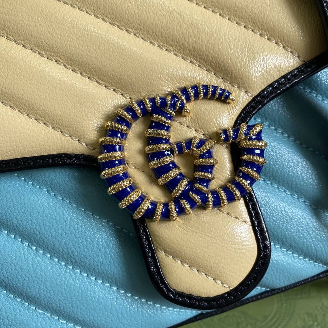 Gucci Marmont GG Mini Top Handle Bag Replica 583571