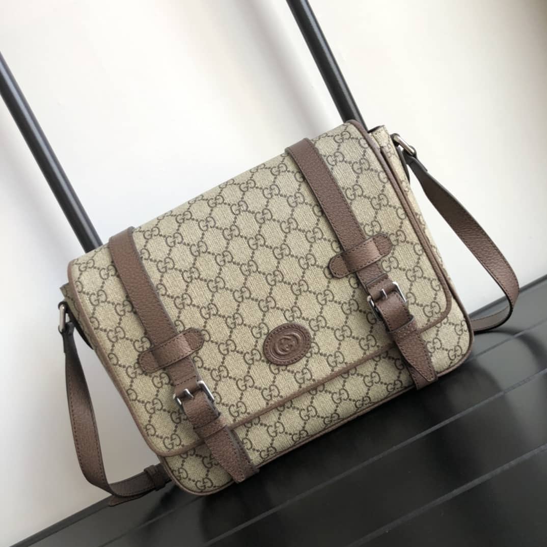 Gucci GG Supreme Canvas Messenger Bag Replica 658542