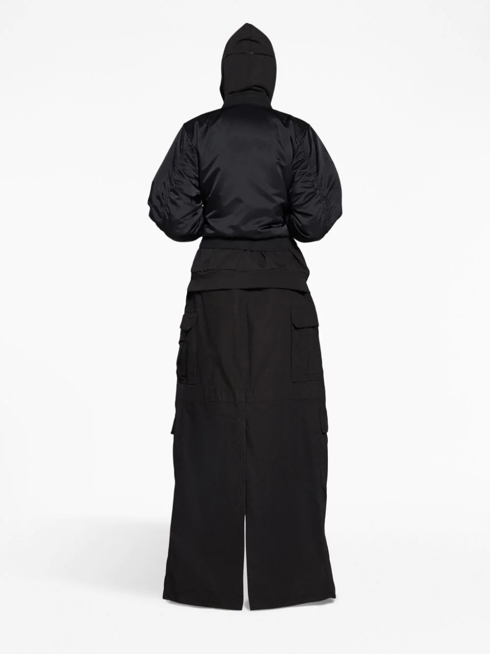 Balenciaga Dupes pleated bomber jacket