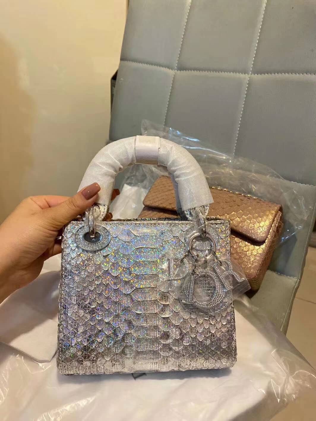 Christian Dior Lady Dior 17CM Replica Bag