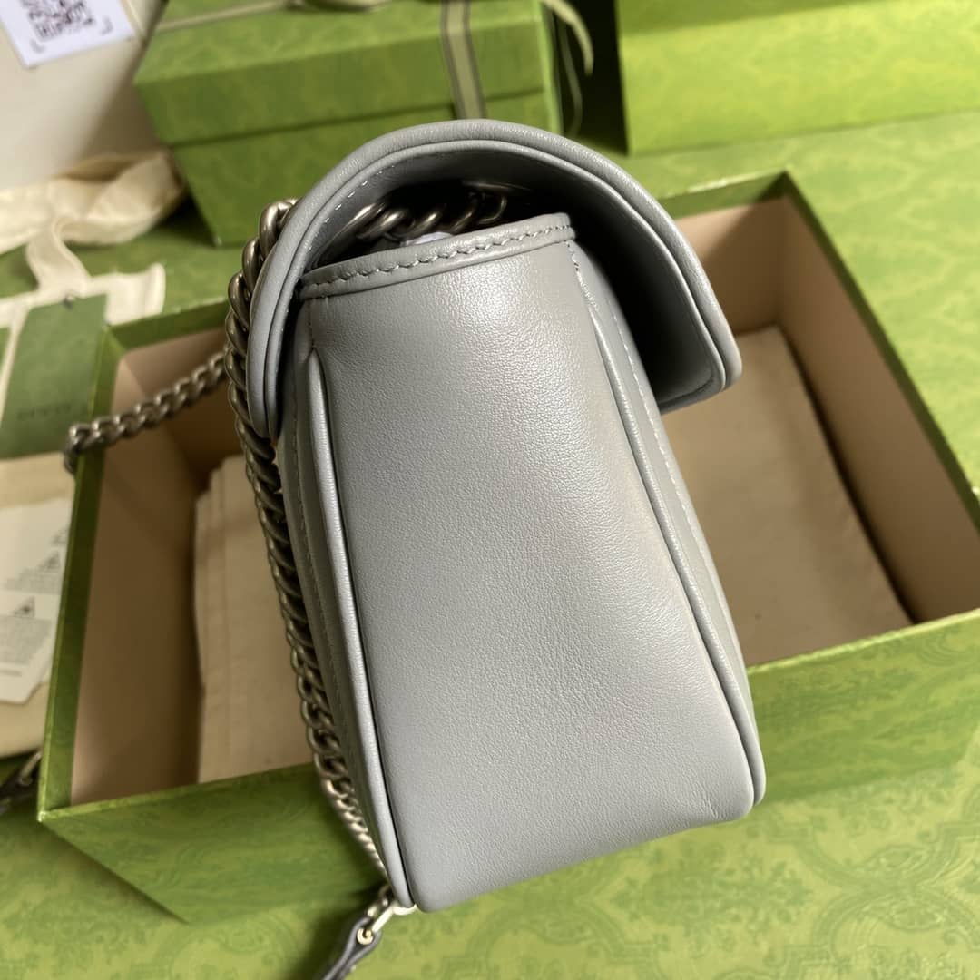 Gucci Marmont GG Small matelassé Shoulder Bag Replica 443497