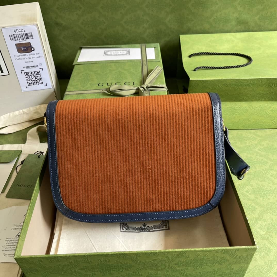Gucci 1955 Horsebit Supreme Shoulder Bag Replica 602204