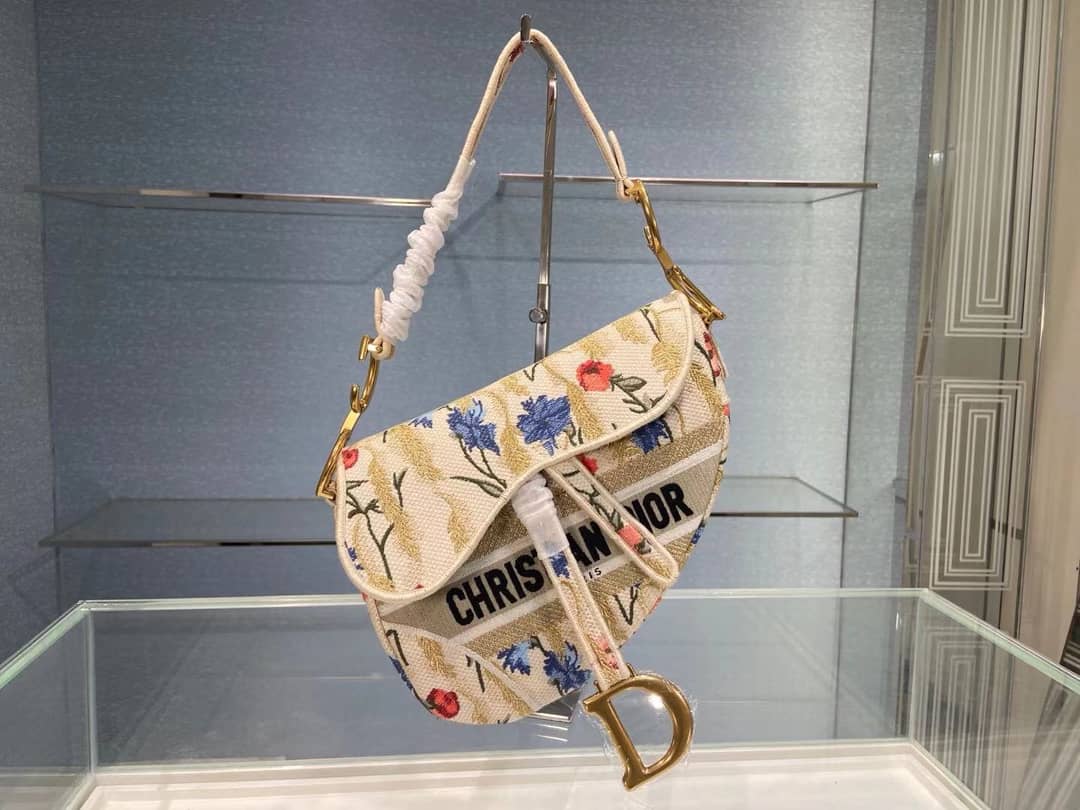Christian Dior Oblique Saddle Belt Replica Bag