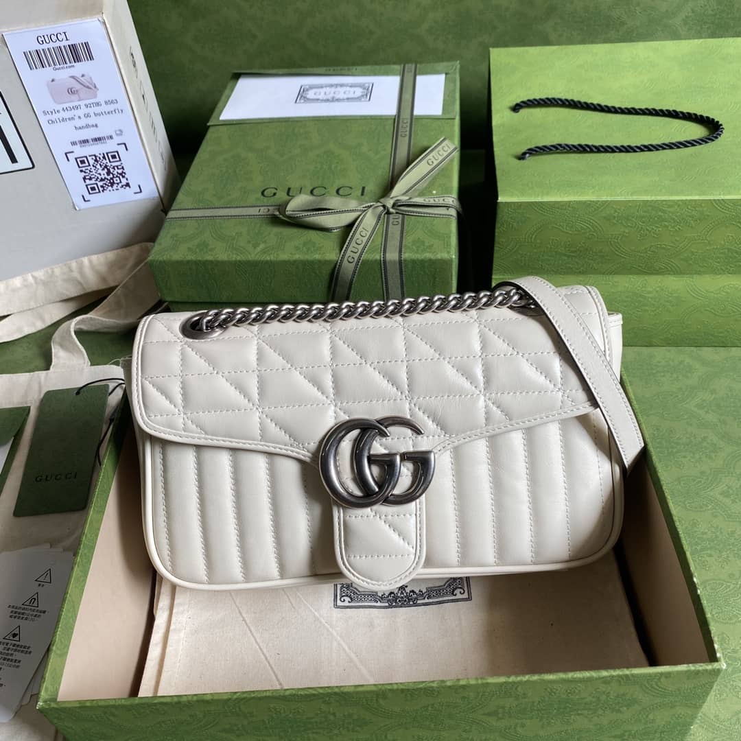 Gucci Marmont GG Small matelassé Shoulder Bag Replica 443497