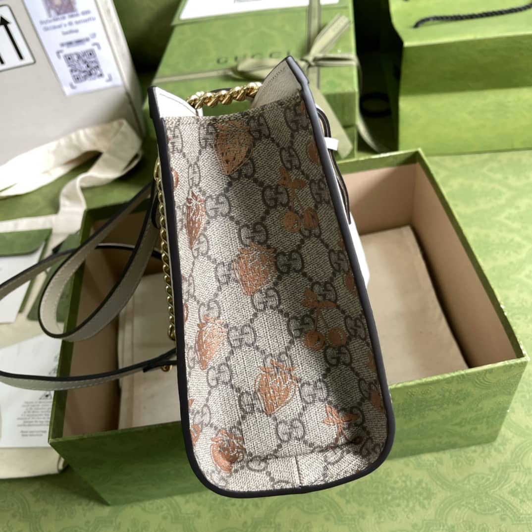 Gucci Padlock Small Berry Tote Replica 498156