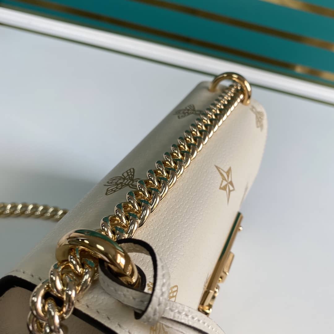Gucci Padlock Leather Shoulder Bag Replica 432182