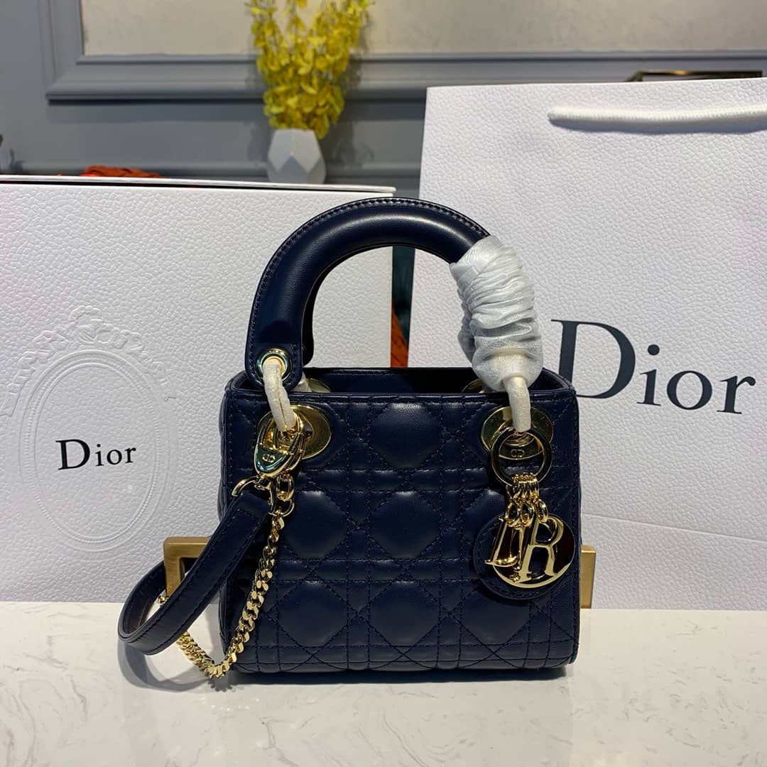 Christian Dior Lady Dior 17CM Replica Bag