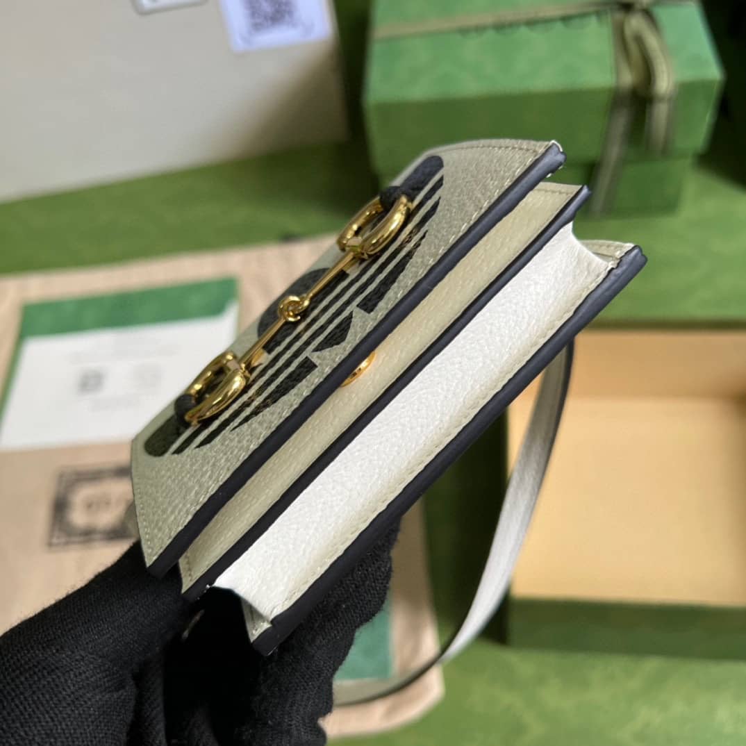 Adidas x Gucci Card Case With Horsebit 702248 Replica Crossbody Bag