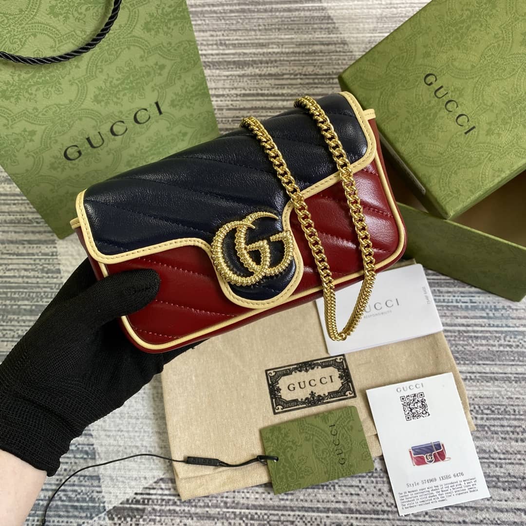 Gucci Marmont GG Mini Chain Shoulder Bag Replica 574969
