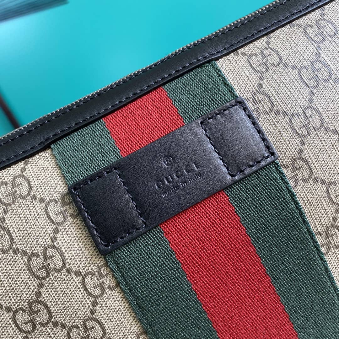 Gucci Supreme GG Messenger Bag Replica 523335