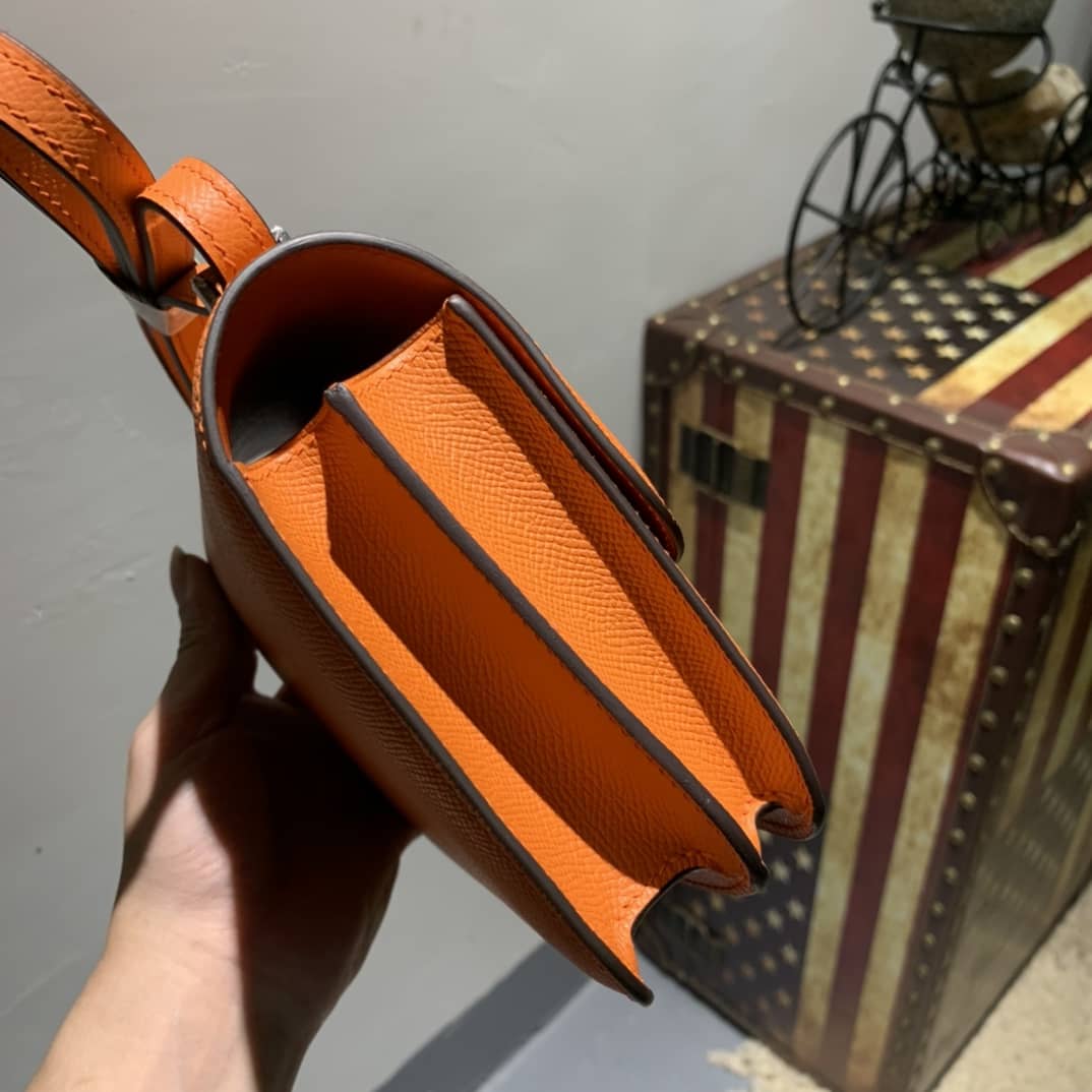 Hermes Replica Constance Bag 18CM Epsom Leather