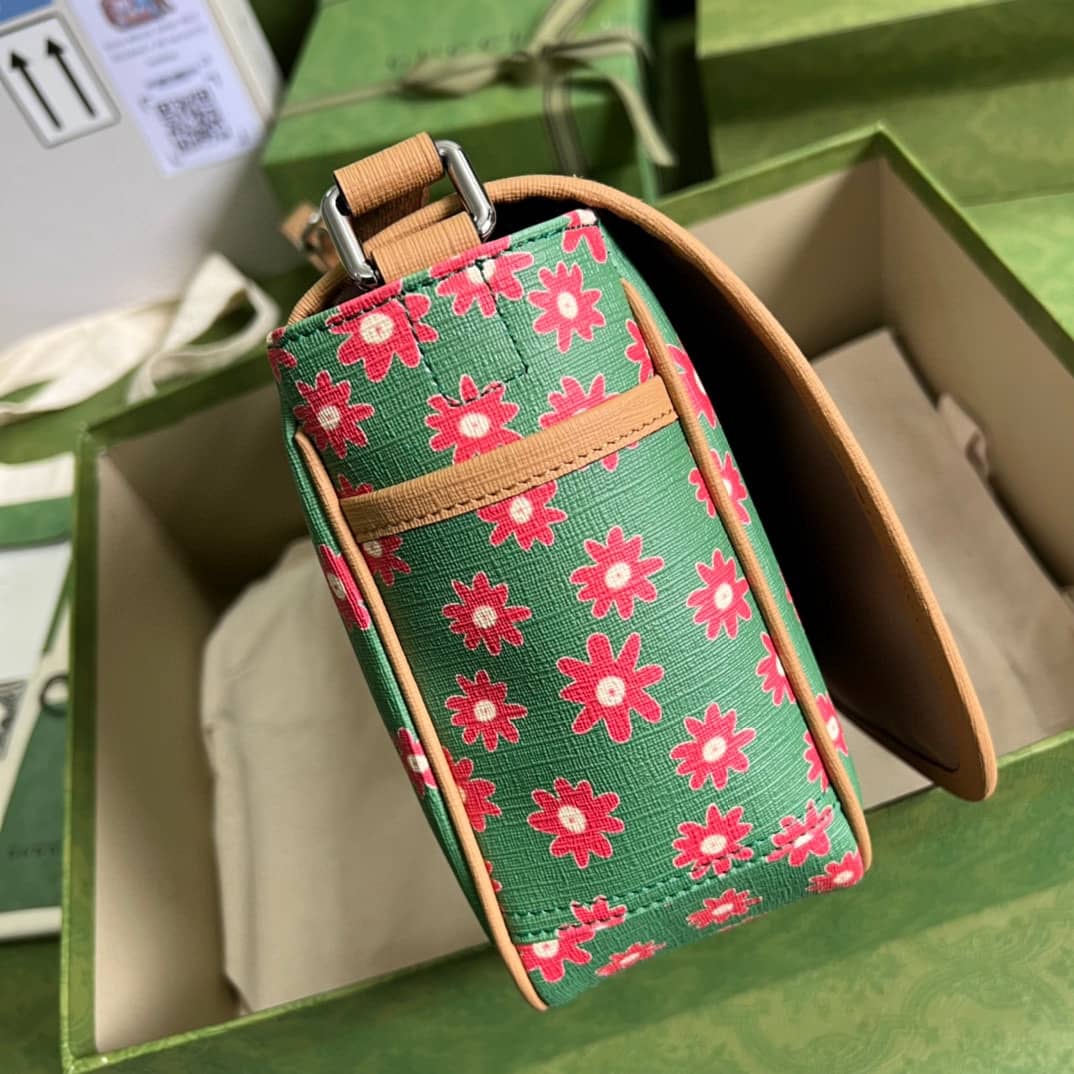 Gucci Children Cat Print 664143 Replica Messenger Bag