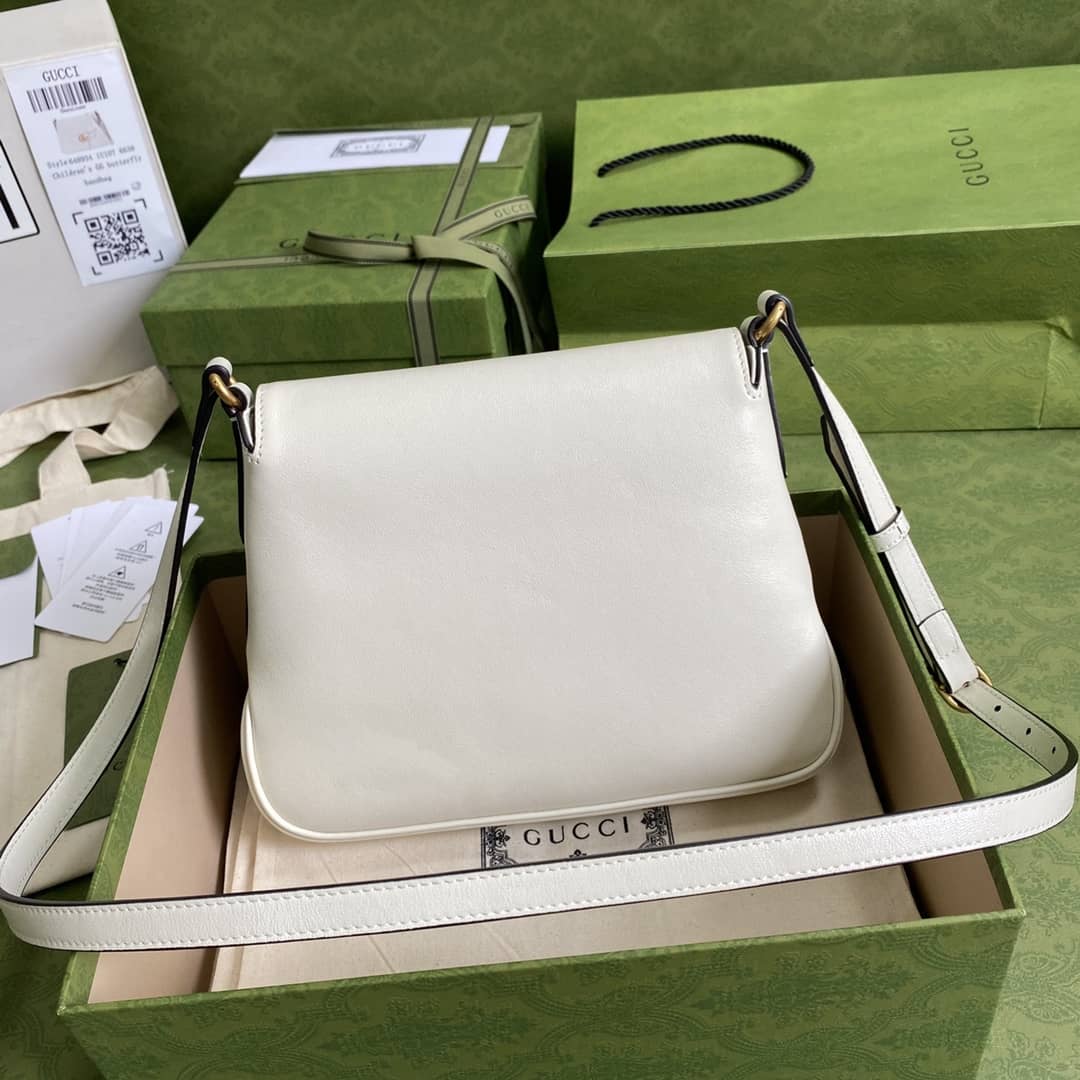 Gucci Double G Messenger Shoulder Bag Replica 648934