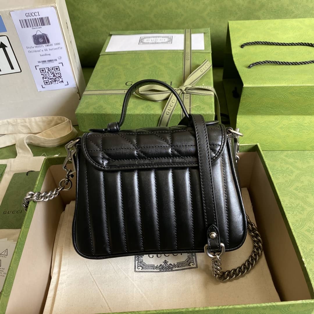 Gucci Marmont GG Mini Top Handle Bag Replica 583571
