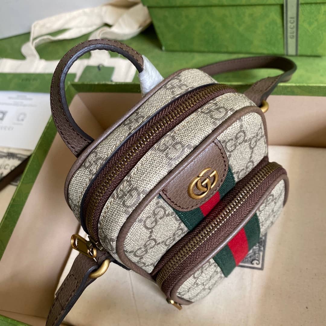 Gucci GG Supreme Ophidia Mini 671682 Replica Crossbody Bag