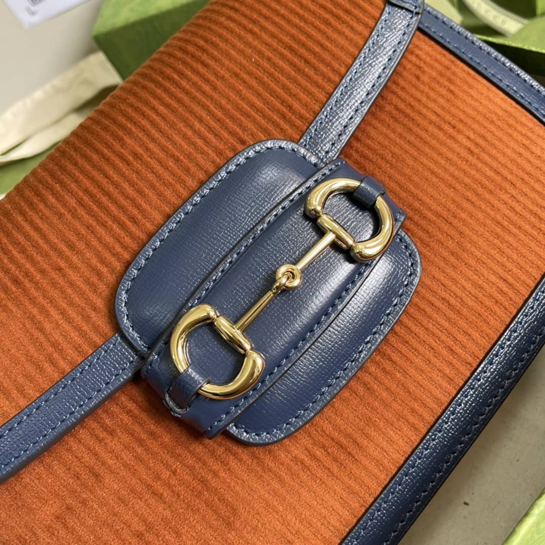Gucci 1955 Horsebit Supreme Shoulder Bag Replica 602204