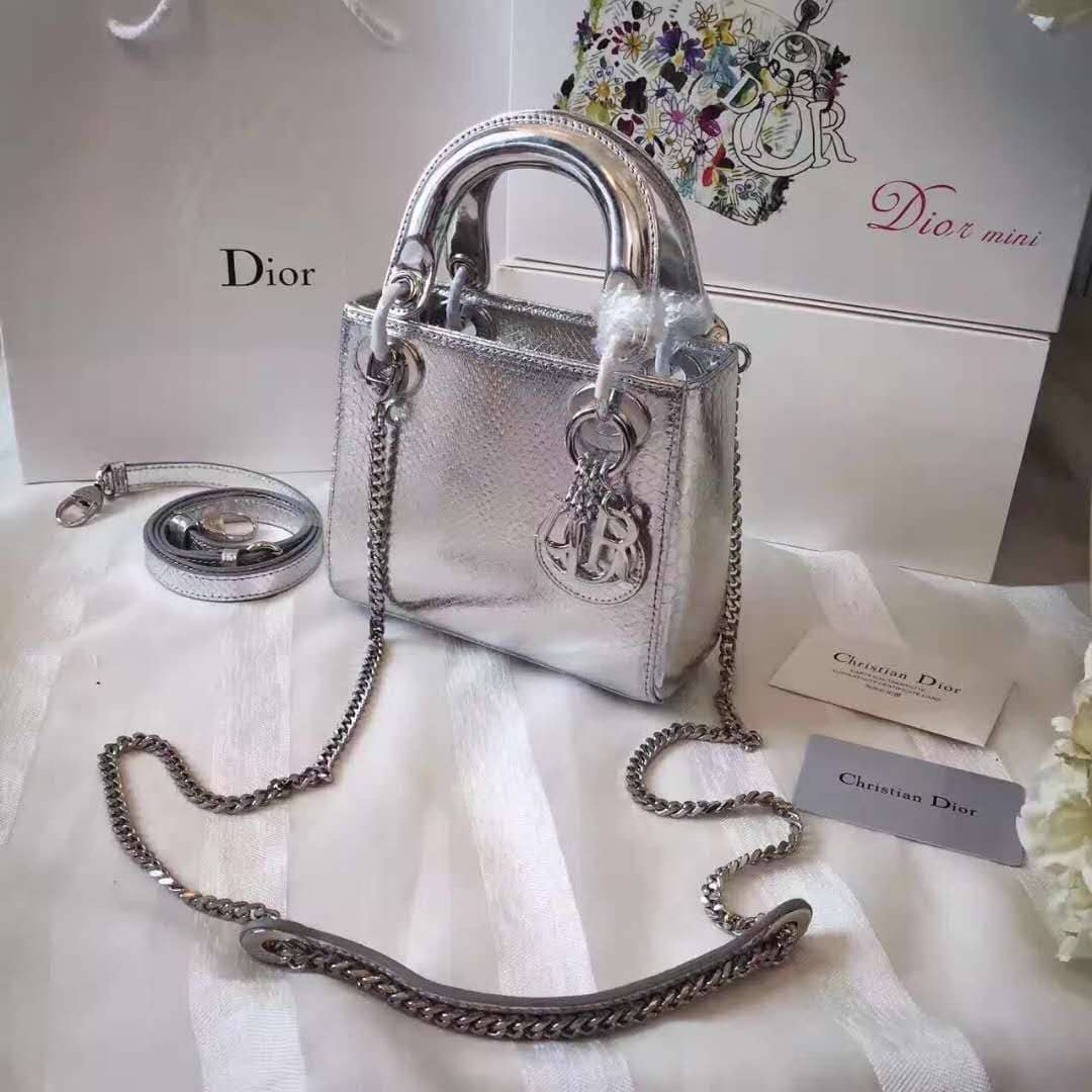 Christian Dior Lady Dior 17CM Replica Bag