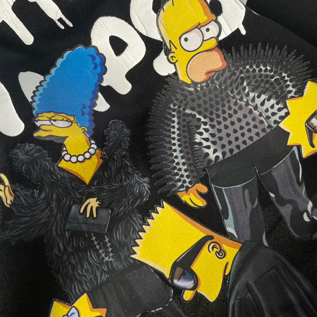 Balenciaga Hoodie Replica Simpsons