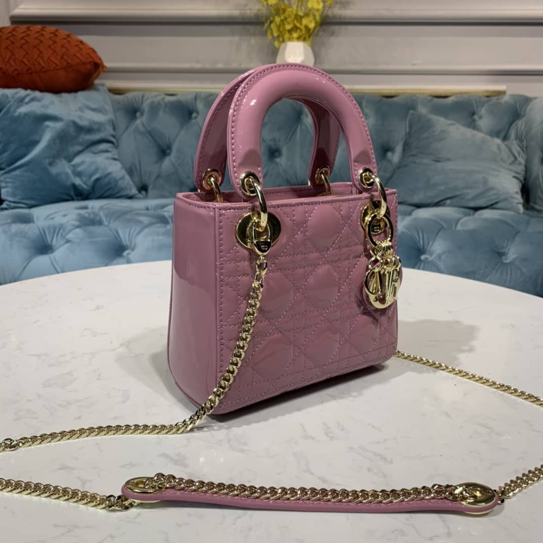 Christian Dior Lady Dior 17CM Replica Bag