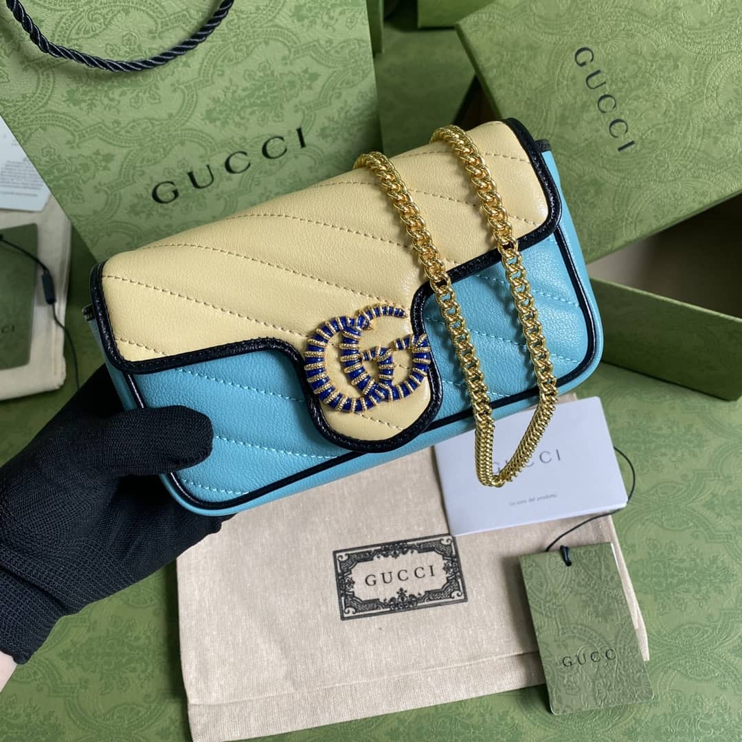 Gucci Marmont GG Mini Chain Shoulder Bag Replica 574969