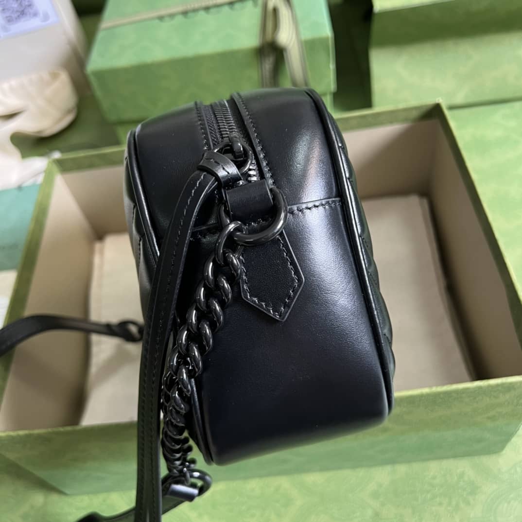 Gucci Crossbody Dupe GG Marmont Small Matelasse Leather 447632