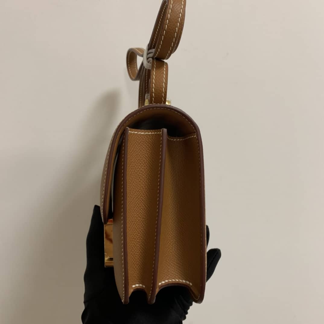 Hermes Replica Constance Bag 18CM Epsom Leather