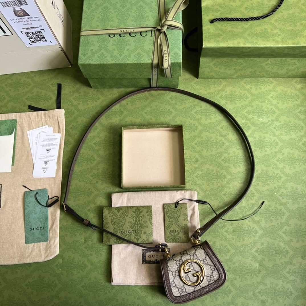 Gucci Blondie Mini Card Case Wallet 698635 Replica Crossbody Bag