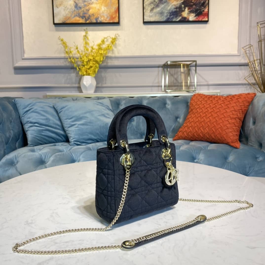 Christian Dior Lady 17CM Replica Bag